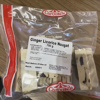 Ginger Licorice Nougat Offcuts- 750g