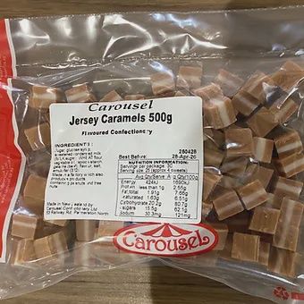 Jersey Caramels - 500g
