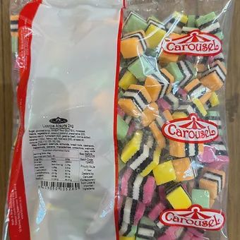 Licorice Allsorts - 2kg