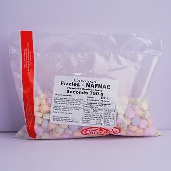 NAFNAC Fizzies Seconds 750g
