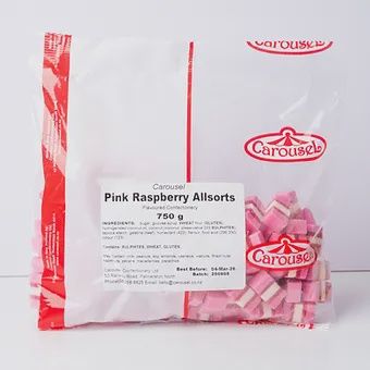 Pink Raspberry Allsorts - 750g