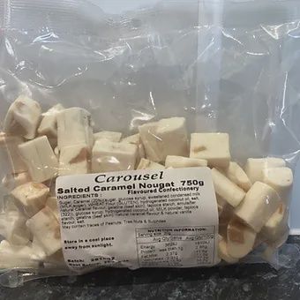 Salted Caramel Nougat Offcuts - 750g
