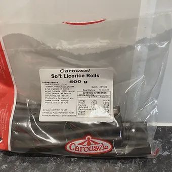 Soft Licorice Rolls - 500g