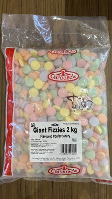 Giant Fizzies - 2kg