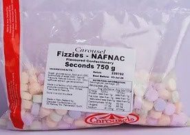Natural Fizzies Seconds - 750g