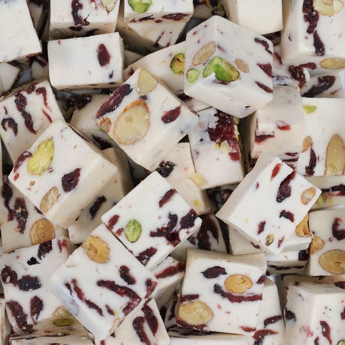 Cranberry Almond Pistachio Nougat - 500g