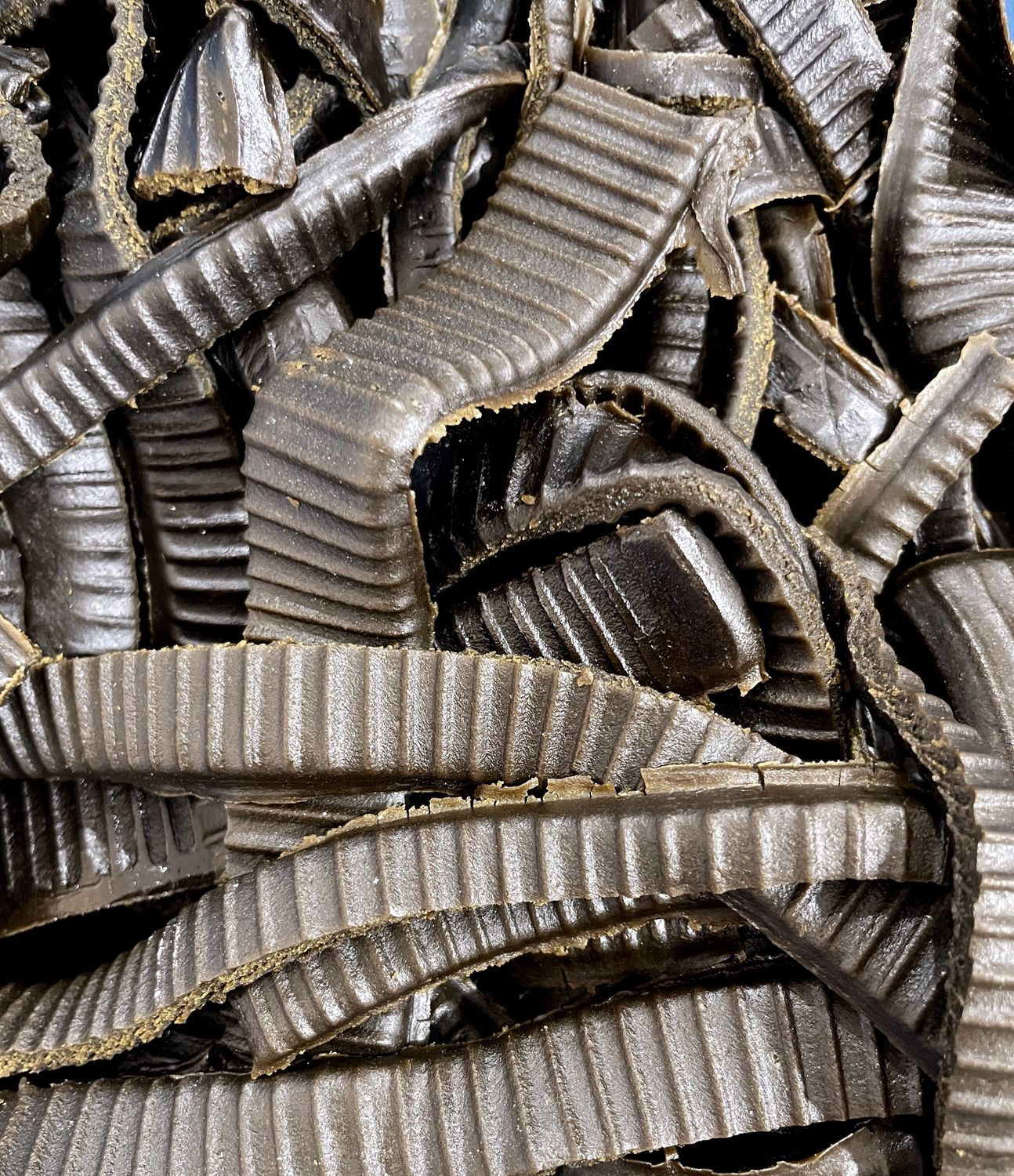 Licorice Sheet Offcuts - 750g