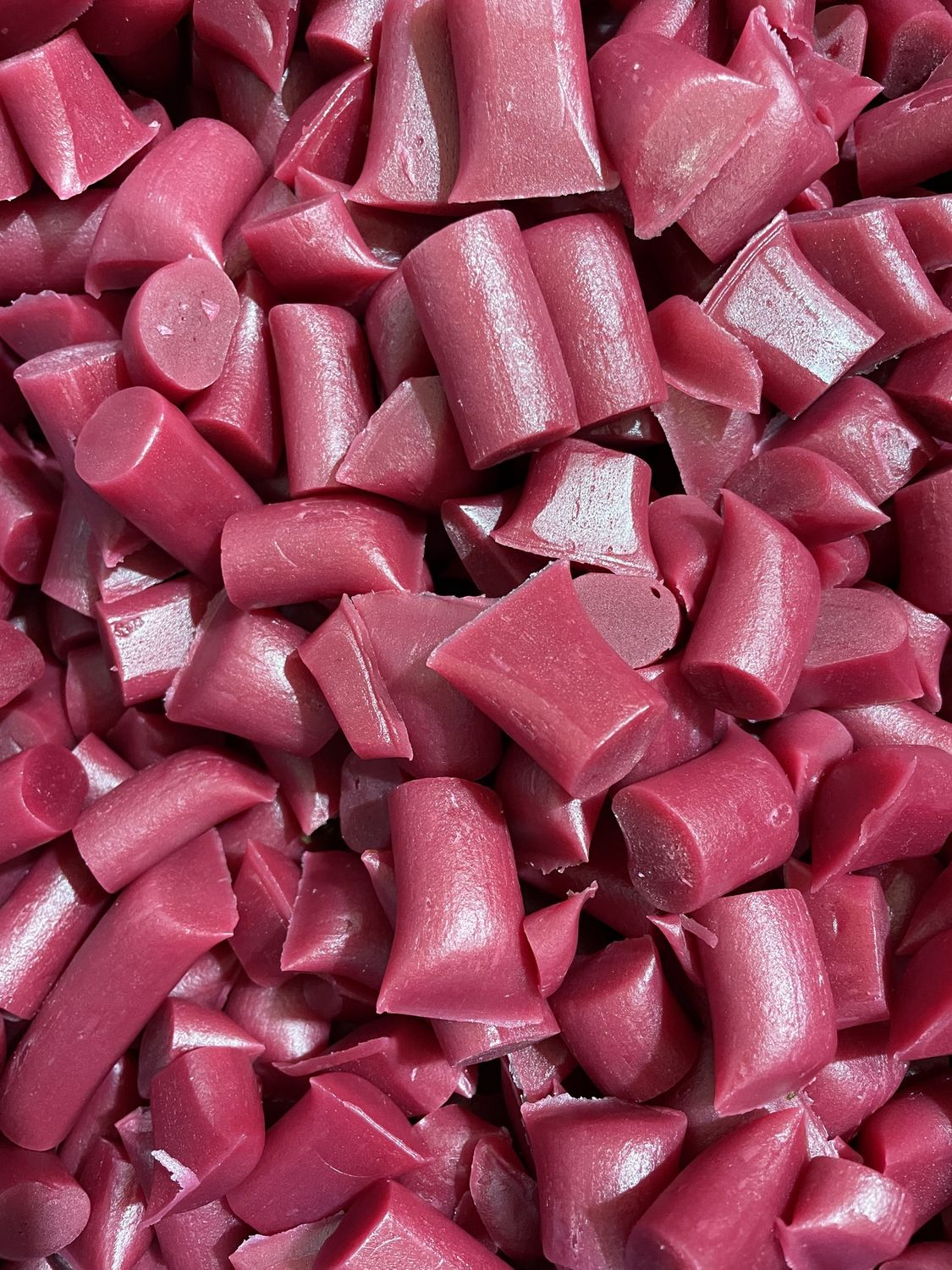 Soft Raspberry Bits Offcuts - 750g