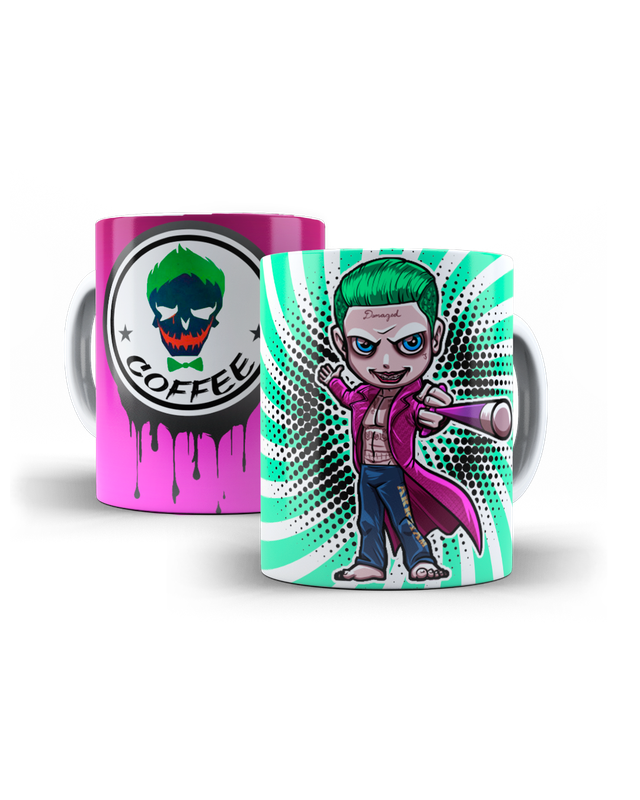 Taza de Joker Personalizable con nombre