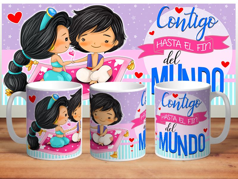 Taza de Jasmín Personalizable con nombre