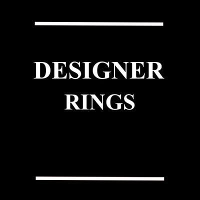 Designer Rings