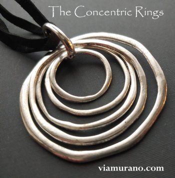 Concentric Rings Pendant