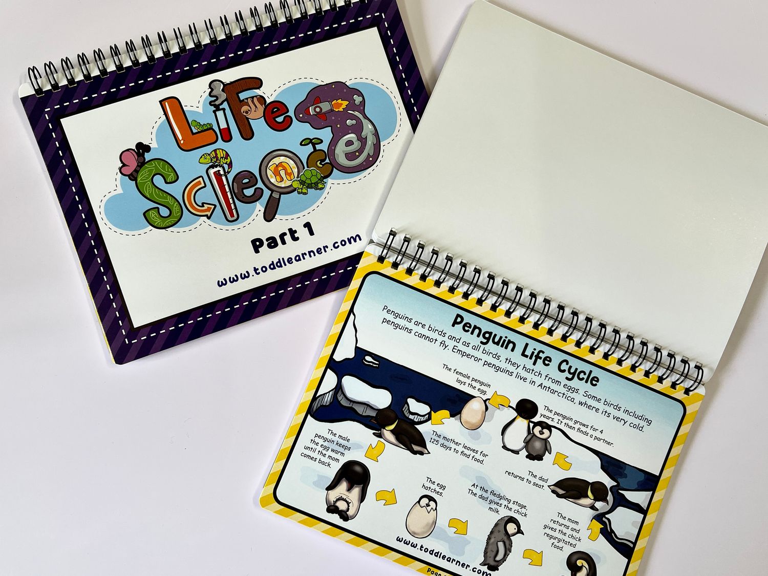 Learning Life Science Part 1 andf Part 2 Bundle for Children