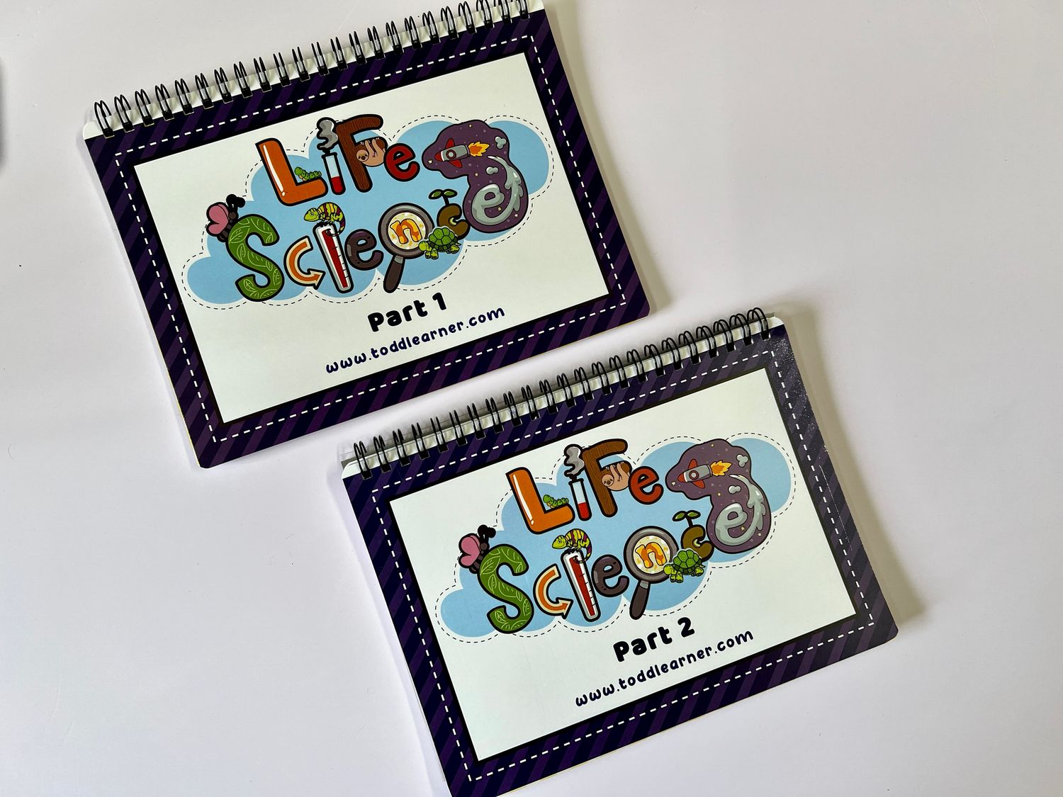 Learning Life Science Part 1 andf Part 2 Bundle for Children