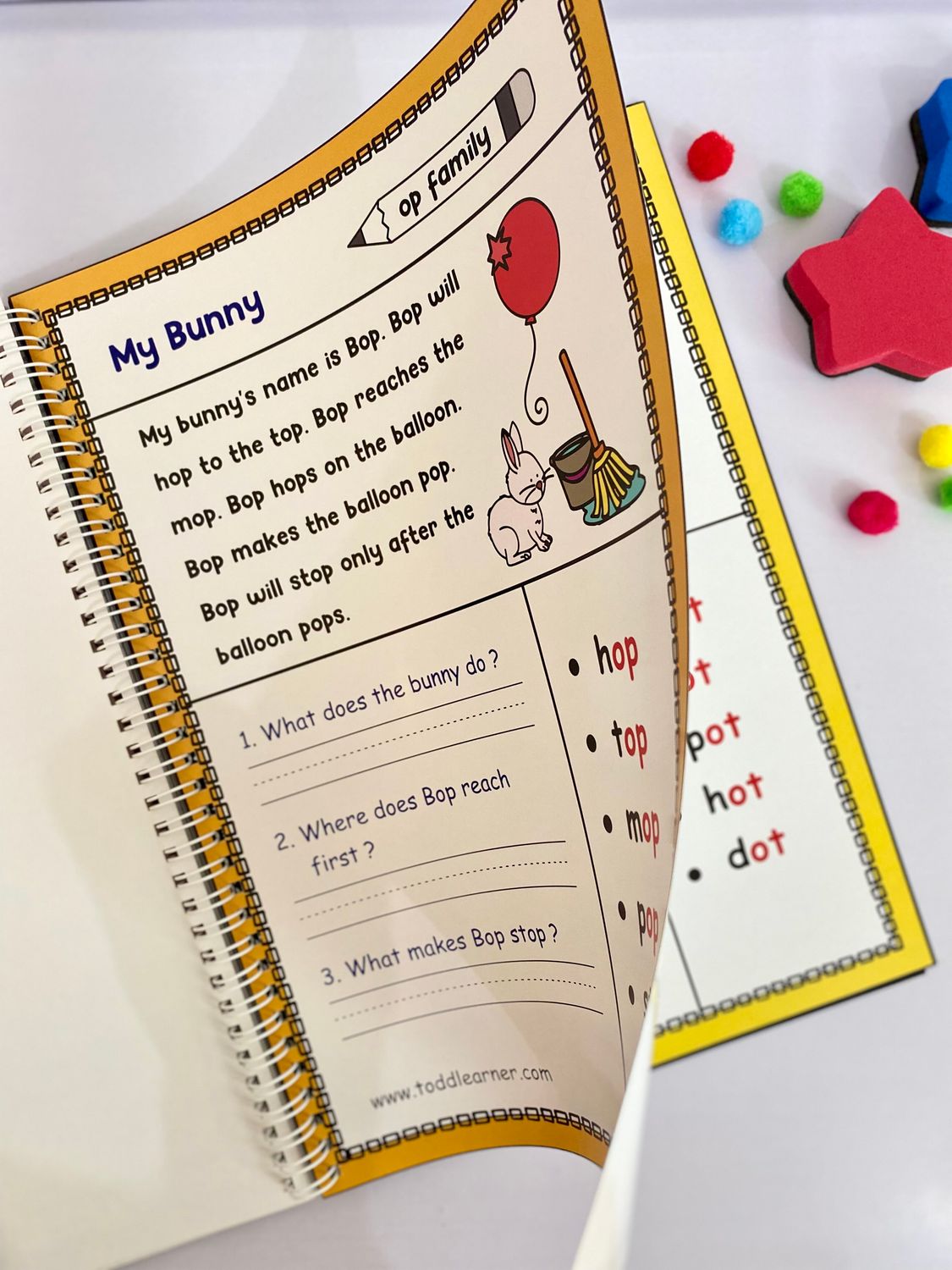 English Reading Fluency Book for Kids.