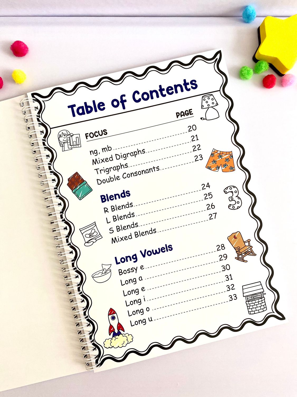 Phonics Learning Workbook for Kids (Learning all Phonics).