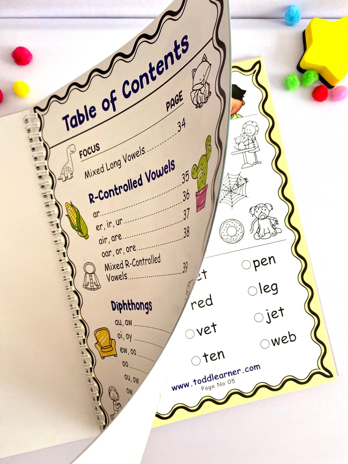 Phonics Learning Workbook for Kids (Learning all Phonics).