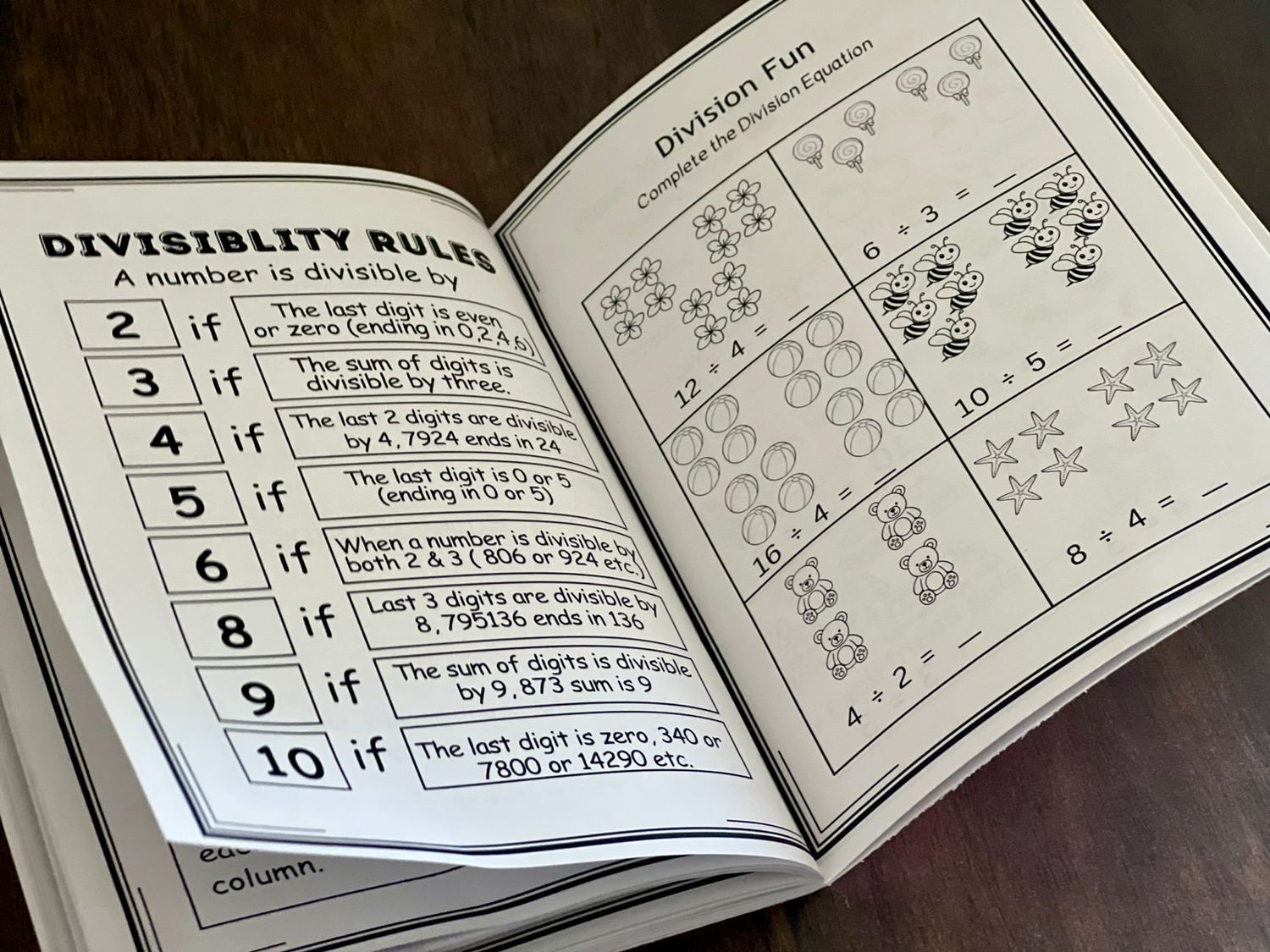 Complete Math Learning Book for Kids (Addition, Subtraction, Multiplication &amp; Division)