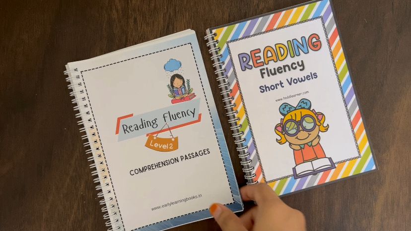 The Reading Fluency Bundle Level 1 and Level 2 combo set for Kids