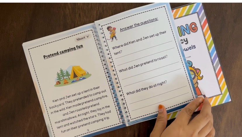 The Reading Fluency Bundle Level 1 and Level 2 combo set for Kids