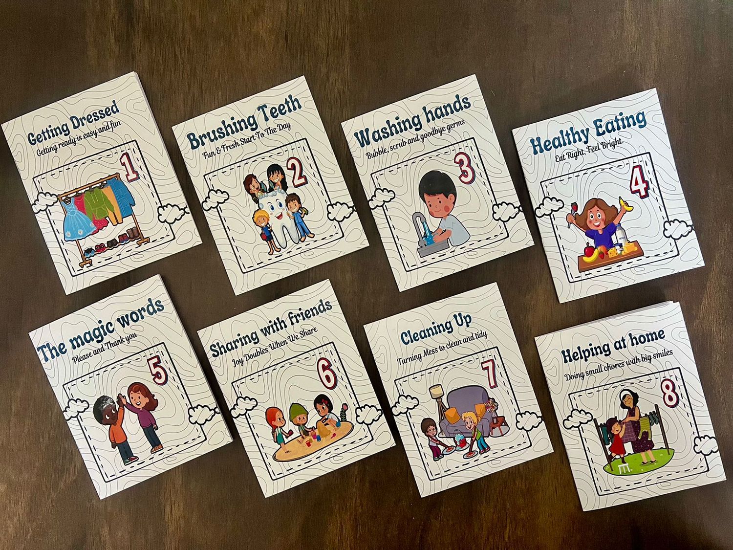 Read and Grow - Set of 8 Reading and Habit Building Books