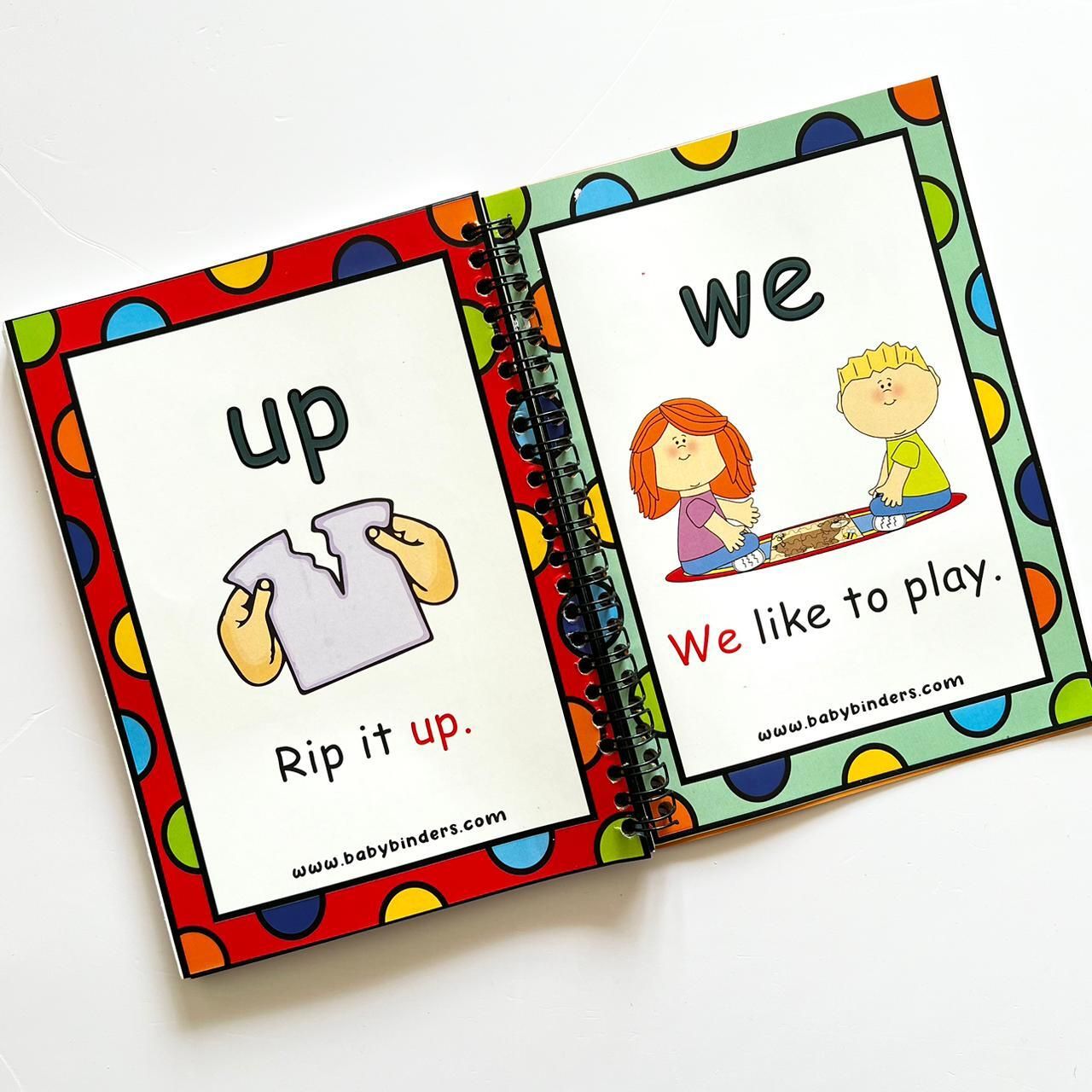 3 in 1 Learn to Read Book for Kids