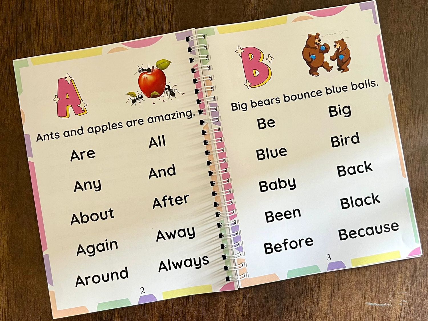 Word Wonderland - Exploring vocabulary for Early Readers. Suitable for 3-5 years.