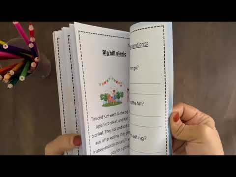 Reading and Comprehension Booster Books. Levels 1 and 2