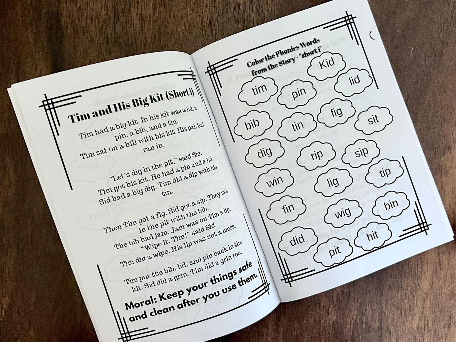 All in One Phonics book for Kids. Limited Edition. Suitable for Ages 5–8
