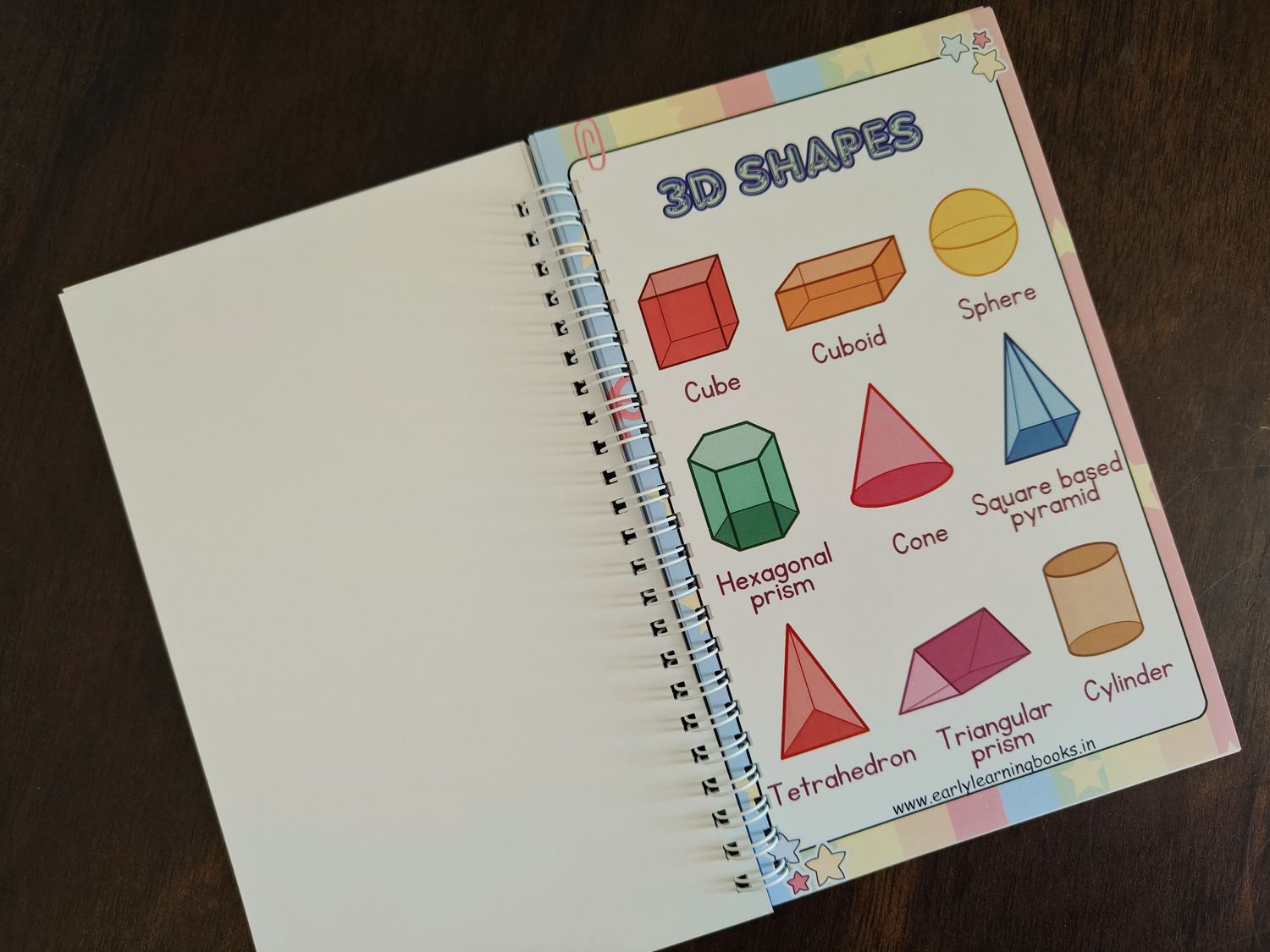 All in One Math Learning Book for Kids.