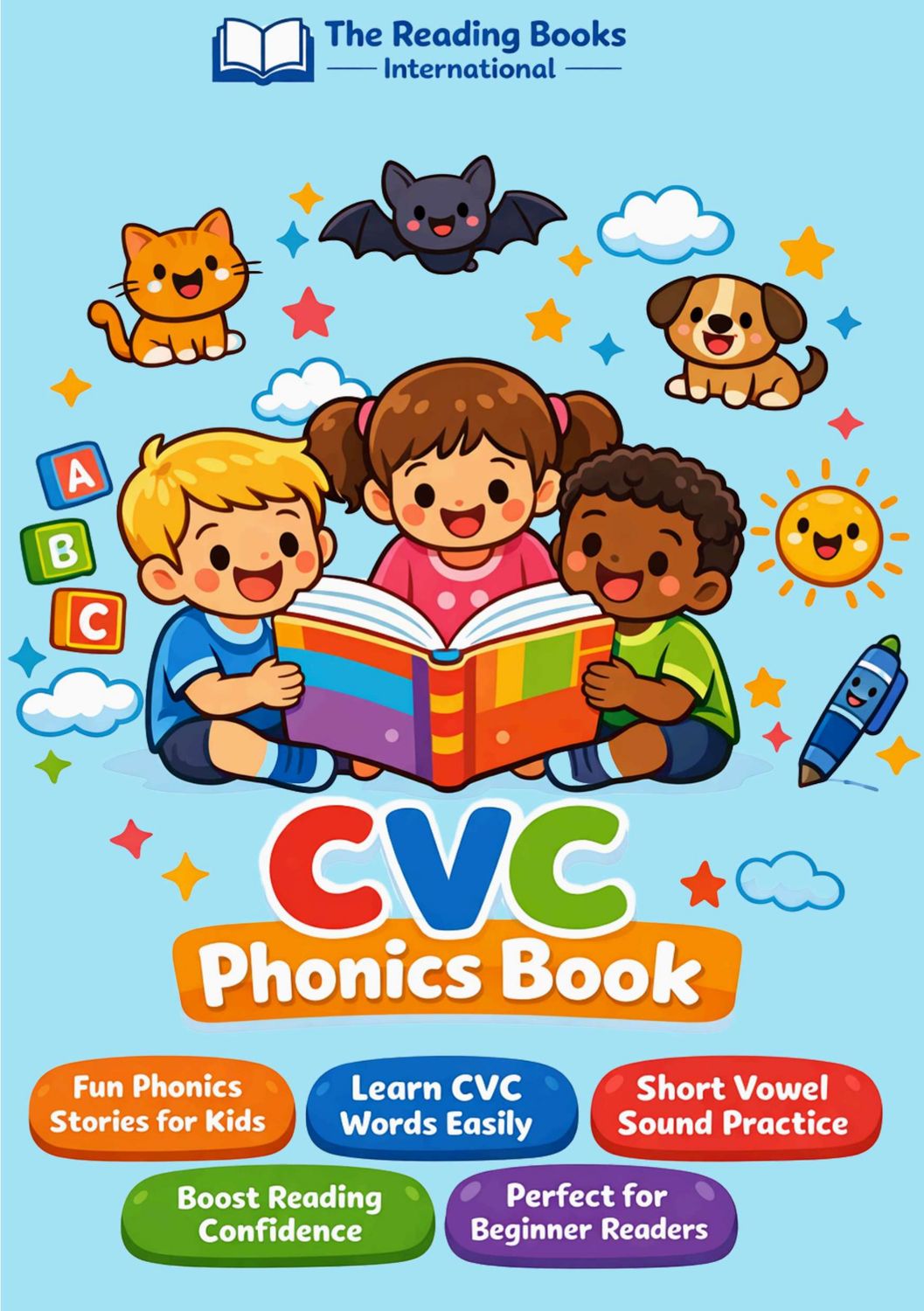 Complete Early Learning Bundle (20 E-Books) for Kids Ages 3–7 | Phonics, CVC Words, Sight Words, Vocabulary, Math &amp; Sentence Building