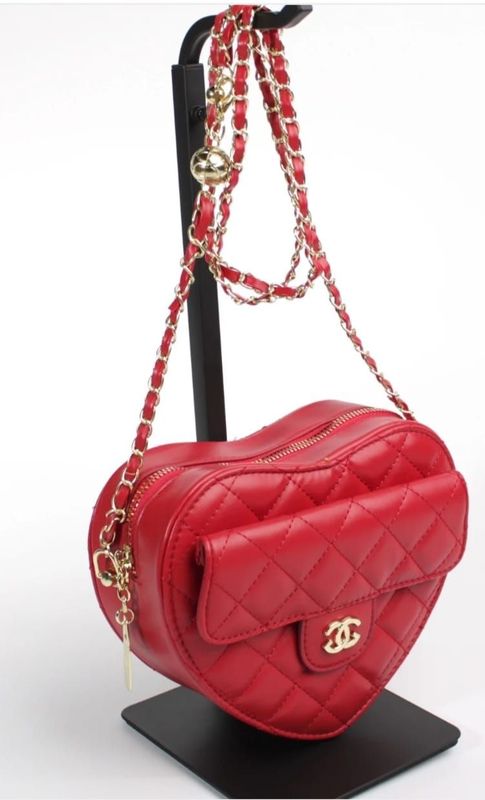 Fashion heart design shoulder bag