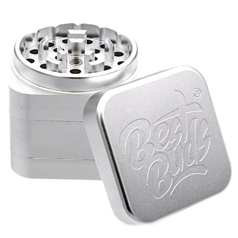 Best Buds The Cube Aluminium Grinder 4 Parts (50mm)