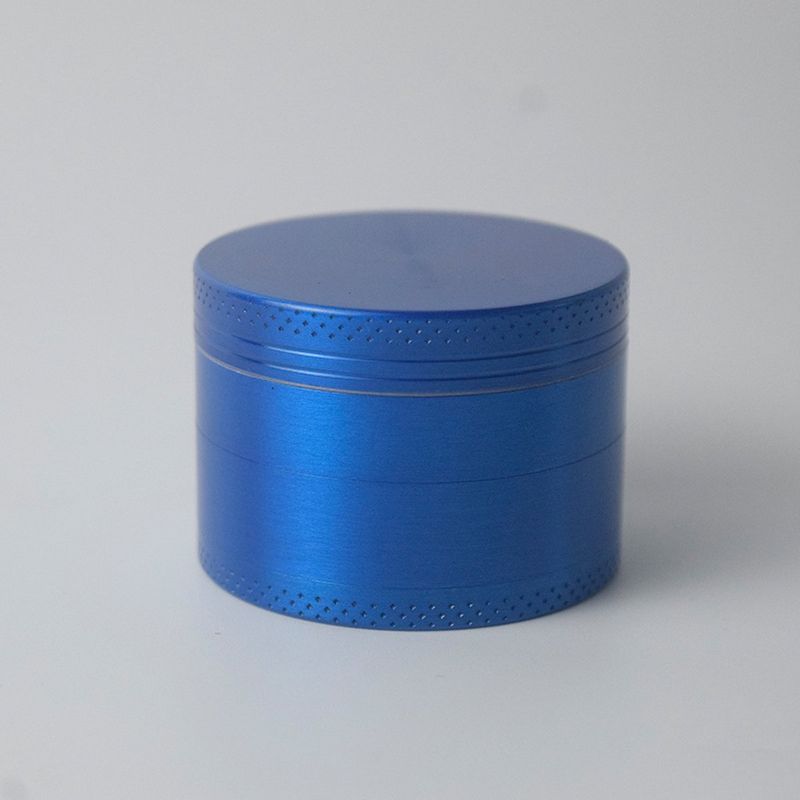 Klassieke 63mm Aluminium Grinder Blauw