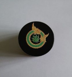 zwarte aluminium grinder 40 mm dragonleaf