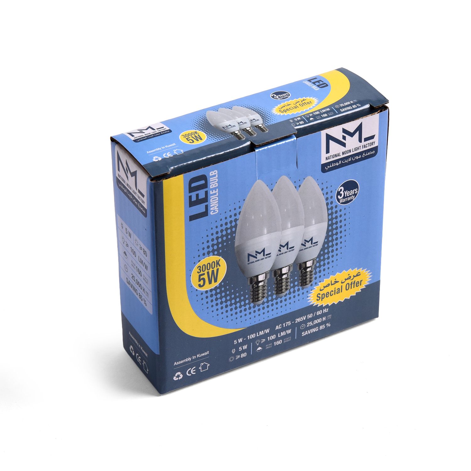 5W LED candle bulb E14 (offer)