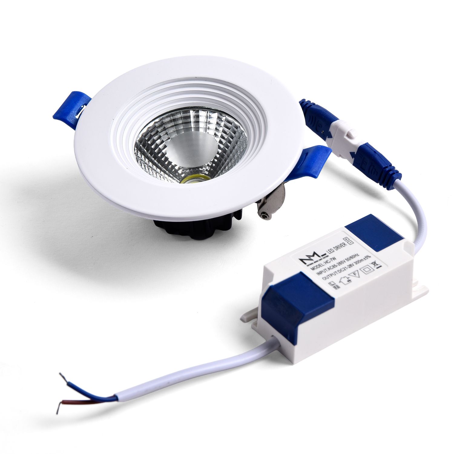 7W COB downlight chassis
