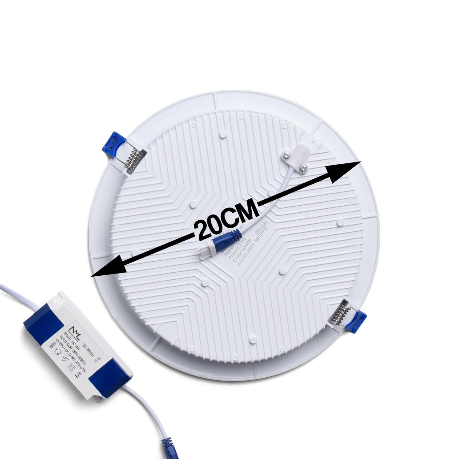 24W SMD round panel (indoor)