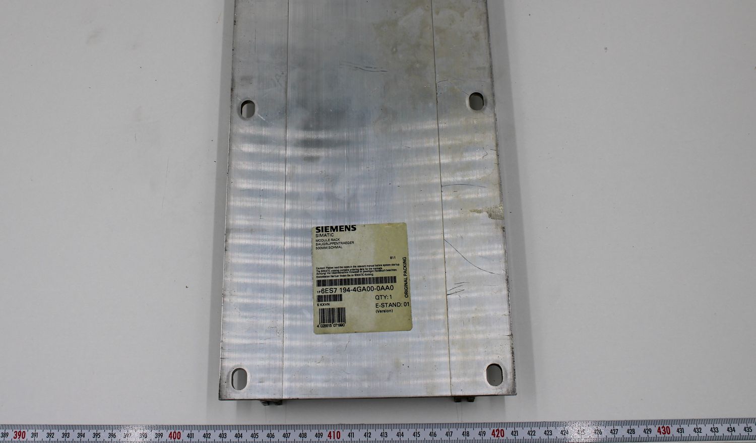 SIEMENS Uchwyt szyny nośnej Siemens 6ES7194-4GA00-0AA0 500 mm