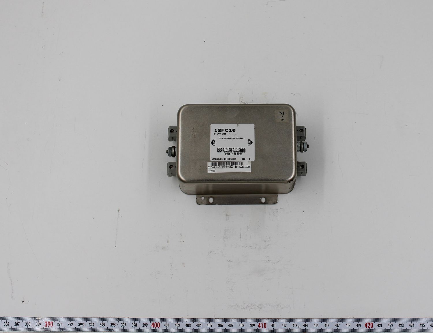 CORCOM 12FC10  F773B CORCOM EMI FILTER
