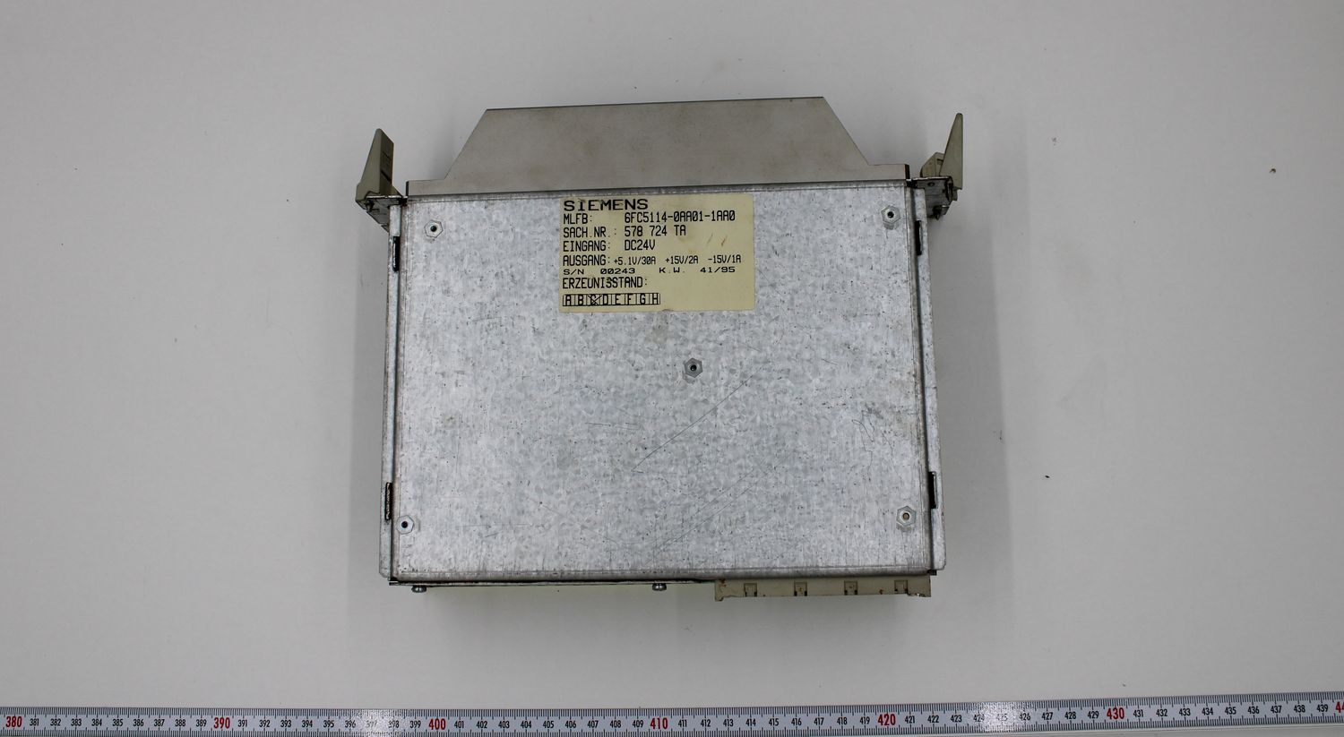 SIEMENS 6FC5114-0AA01-1AA0 VERSION C