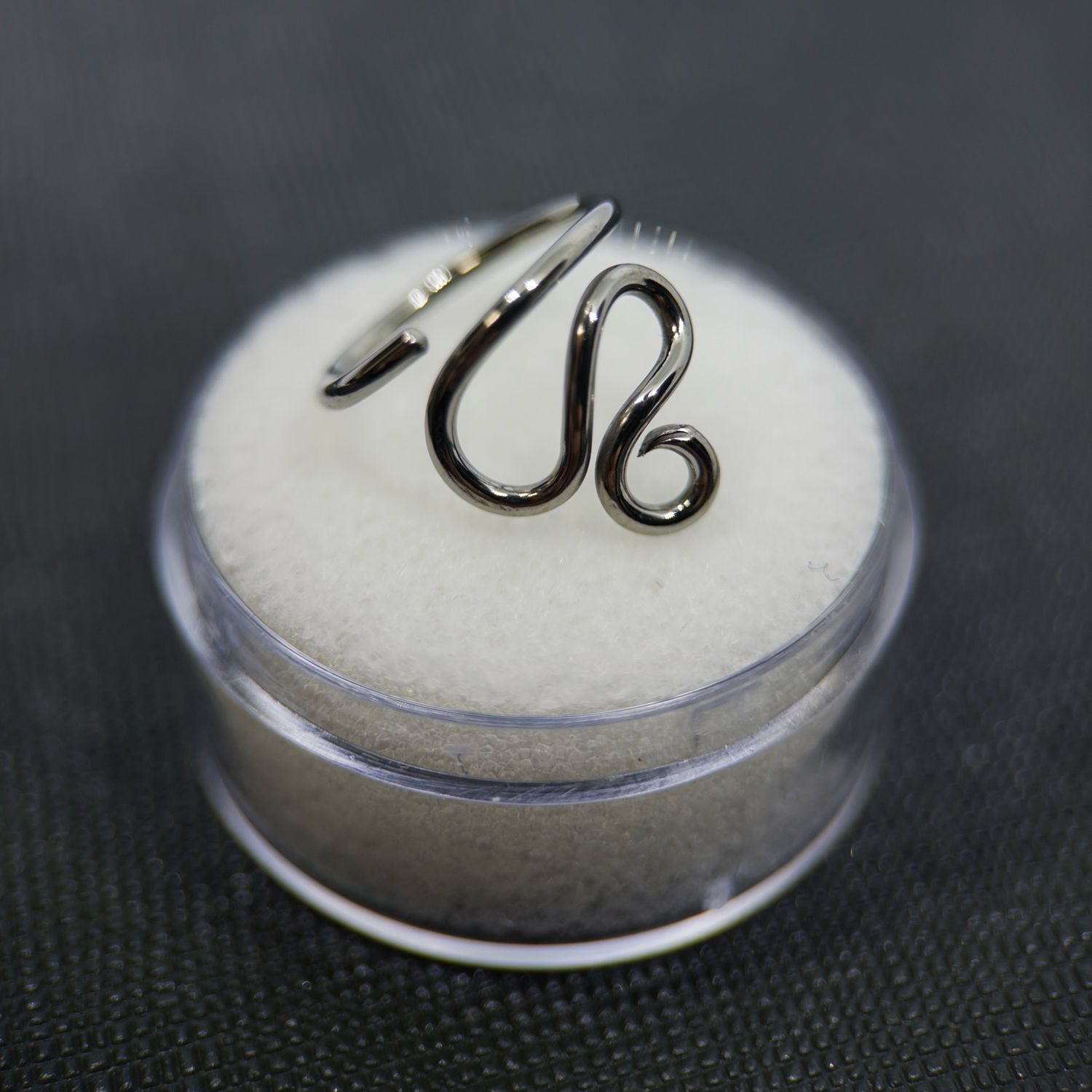 Lugh Conch Spiral Ring