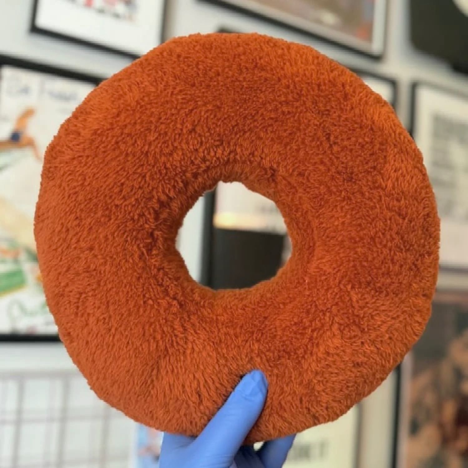 Pumpkin Piercing Cushion