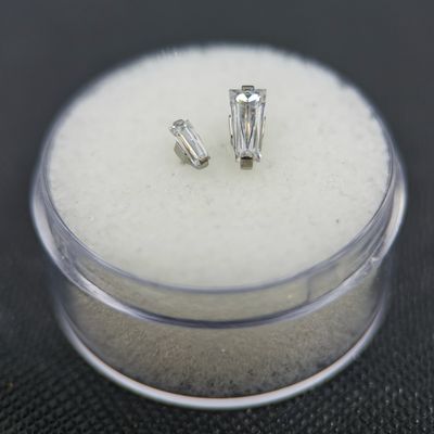 Baguette Cut Prong CZ Gem Attachment