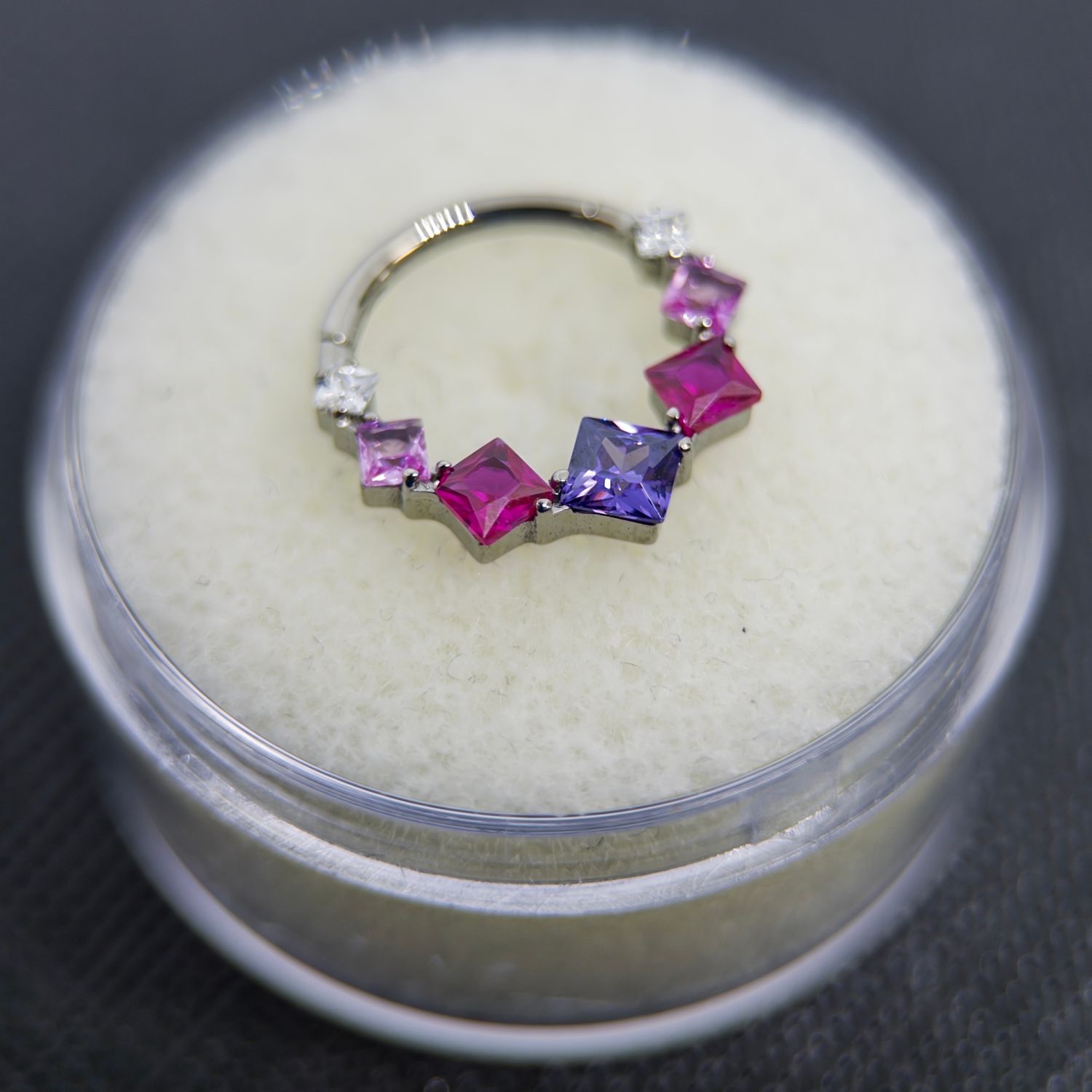 'Everly' Clicker Ring