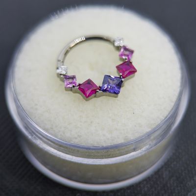 'Everly' Clicker Ring