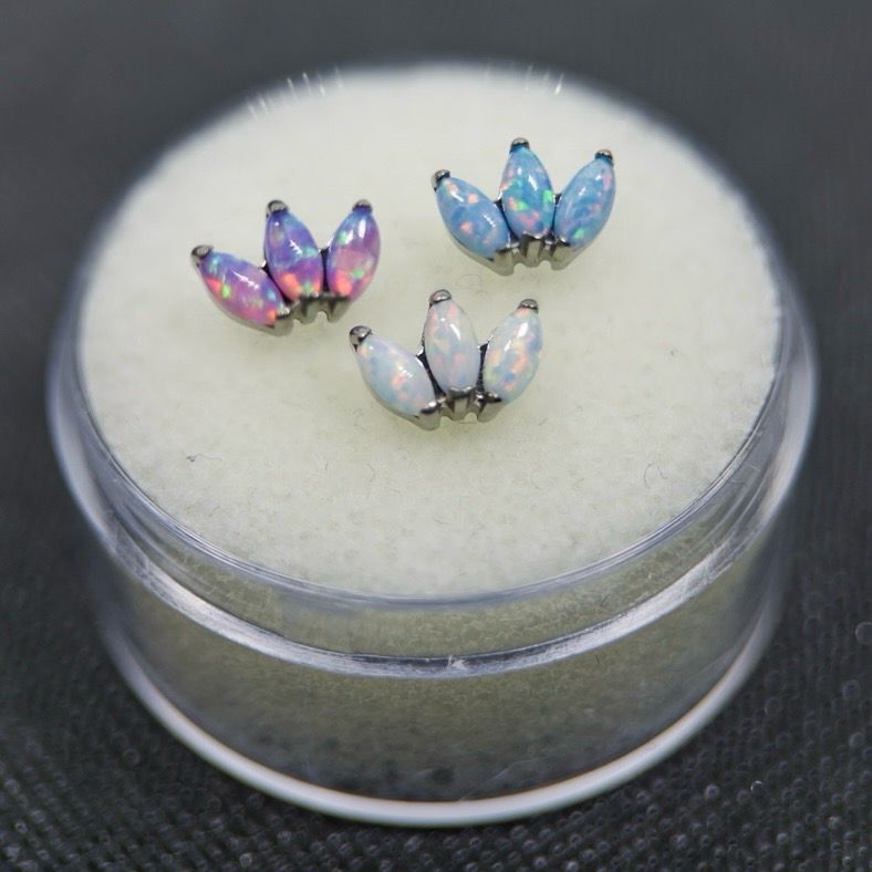 Triple Opal Marquise Attachment