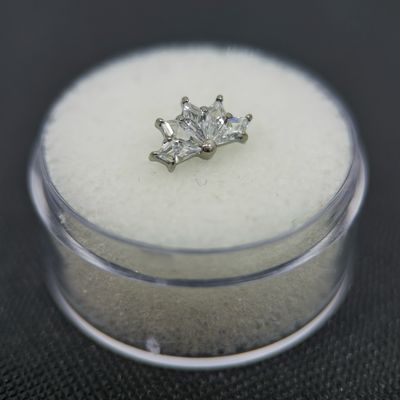 'Webber' 5 Stone Clear CZ Attachment