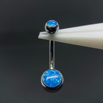 Opal Navel Bar