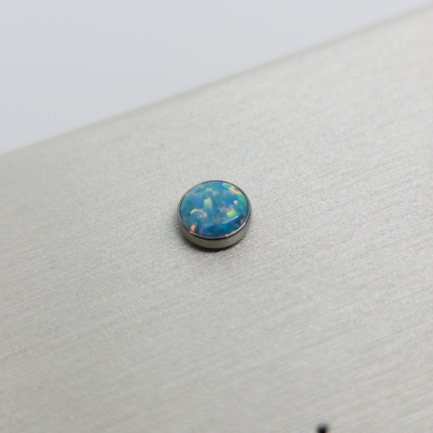 Blue Frost Opal Cabochon